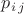 $p_{i\,j}$