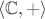 $\langle \mathbb{C}, + \rangle$