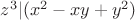 $z^3|(x^2-xy+y^2)$