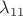 $\lambda_{11}$
