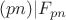 $(pn)|F_{pn}$