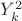 $Y_k^2$