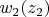 $w_2(z_2)$