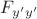 $F_{y' y'} $