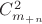 $C_{m_+_n}^2$