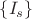 $\{I_s\}$