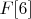 $F[6]$