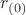 $r_{(0)}$