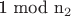 1 mod n_2