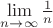 $\lim\limits_{n\to\infty}\frac{1}{n}$