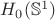 $H_0(\mathbb{S}^1)$