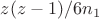 $z(z-1)/6n_1$