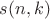 $s(n, k)$