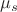 \mu_s