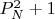 $P^2_N+1$