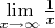 $\lim\limits_{x\to\infty}\frac1x$