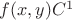$f(x,y)&isin;C^1$