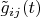 $\tilde g_{ij}(t)$