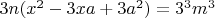 $3n(x^2-3xa+3a^2)=3^3m^3$