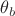$\theta_b$