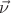 $\vec{\nu}$