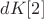 $dK[2]$