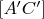 $[A'C']$