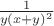 $\frac{1}{y(x+y)^2}$