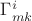 $\Gamma^i_{mk}$