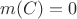 $m(C)=0$