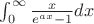 $\int_0^\infty \frac{x}{e^{ax}-1}dx$