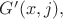 $G'(x,j),$