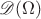 $\mathscr{D}(\Omega)$