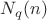 $N_q(n)$