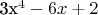 3x^4-6x+2