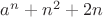 $a^n+n^2+2n$