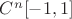 $C^n[-1,1]$