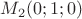 $M_2(0; 1; 0)$