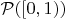 $\mathcal{P}([0,1))$