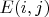 $E(i,j)$