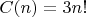 $C(n)=3n!$
