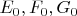 $E_0,F_0,G_0$