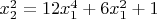 $x_2^2=12x_1^4+6x_1^2+1$