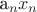 a_n x_n
