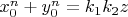 $x_0^n+y_0^n=k_1k_2z$