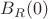 $B_R (0)$ $B_R (0)$