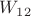 $W_{12}$ $W_{12}$