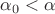 $\alpha_0<\alpha$