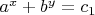 $a^x+b^y=c_1$