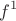 \[
f^1 
\]